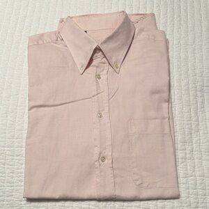 Men's Pink Button-Down Shirt
